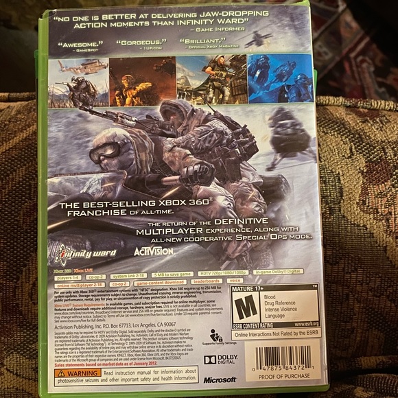 XBOX 360 Call of Duty Modern Warfare 2 - Picture 2 of 5